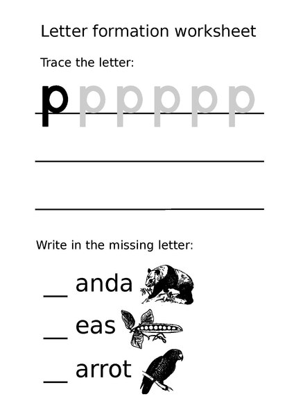 Cursive letter a with these free printable letter cursive worksheets. File Letter Formation Worksheet Lowercase P Pdf Wikimedia Commons