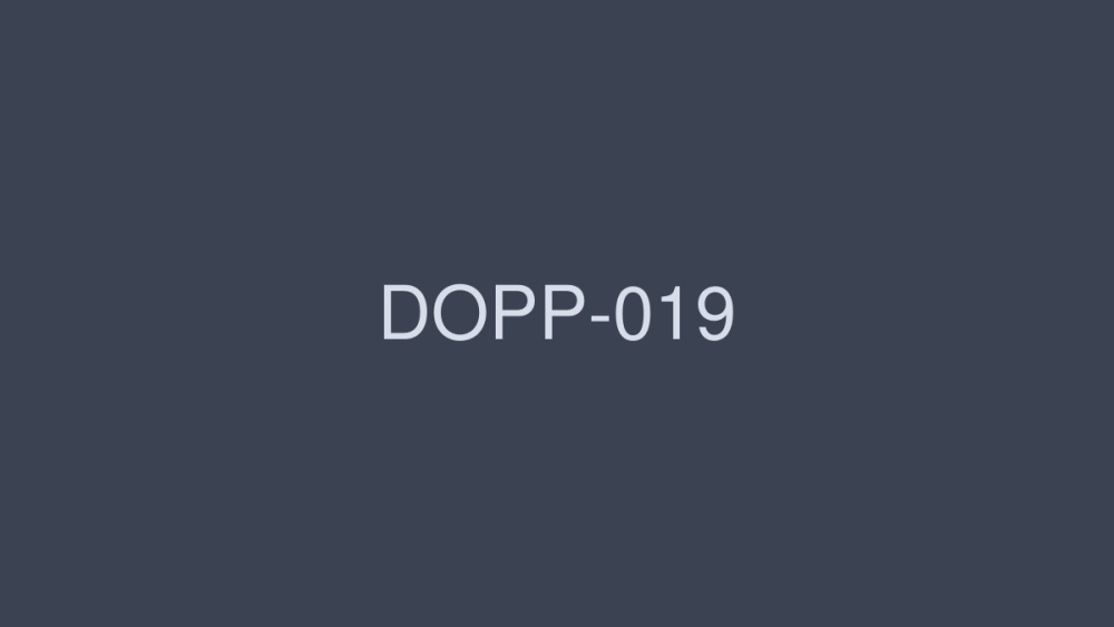 DOPP-019 Mutual Interference System Immoral play Erotic Play A Brother's Wife's Desire