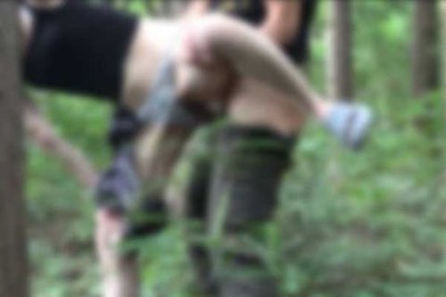 FC2-PPV-4961831 *Limited initial offer: 1560pt &rarr; 560pt* Slender, beautiful housewife whose husband found out [Enjoying Summer Part 4] Dragged around in the mountains and about to snap, then a standing doggy style scene