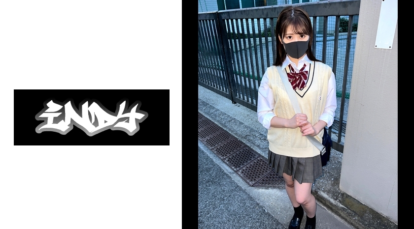 IND-140 *School specific [Personal photography] Girl in uniform at the end of class ③ Directly in front of the school gate _ Doing P with her face exposed, creampie press on a beautiful girl whose life will end if she finds out *Be prepared for a ban