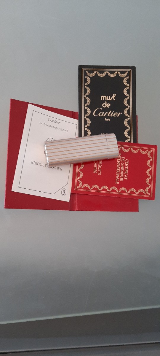 BRIQUET CARTIER EN ARGENT MASSIF sur Gens de Confiance