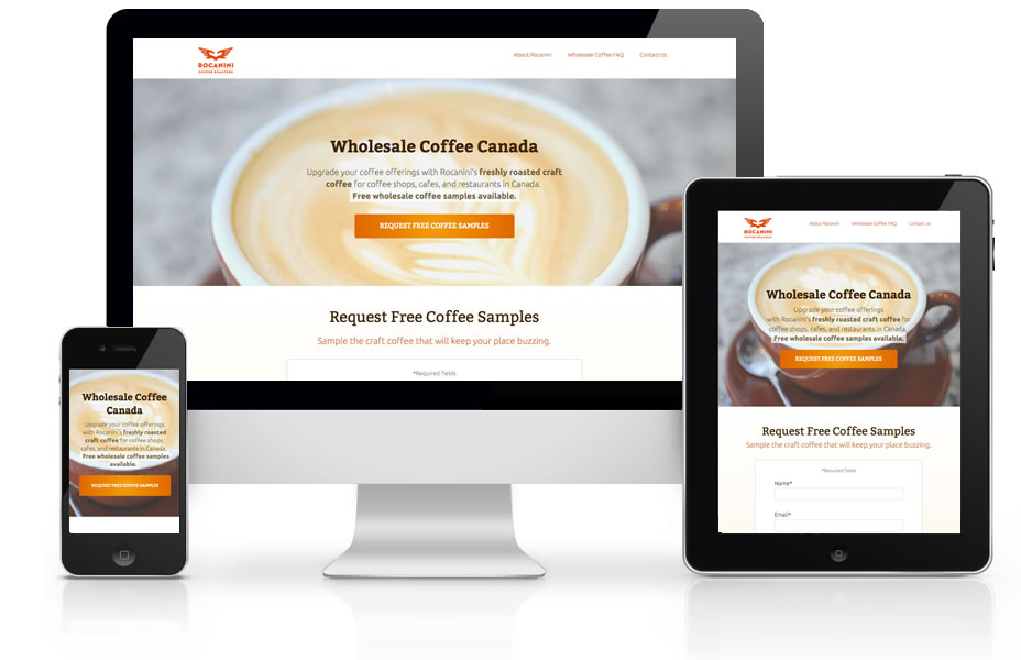 Win a bunn heat n brew coffee maker. Landing Page Design Garry Point Ventures