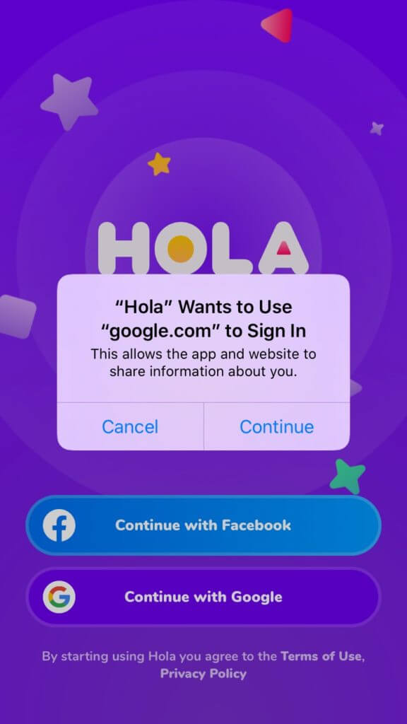 We didn't find that to be true, however; Holla App Smartsocial Com