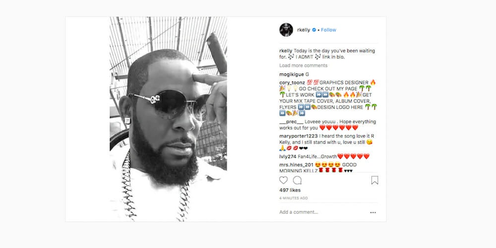 R. kelly's 'i admit' sure sounds like a confession from the singer