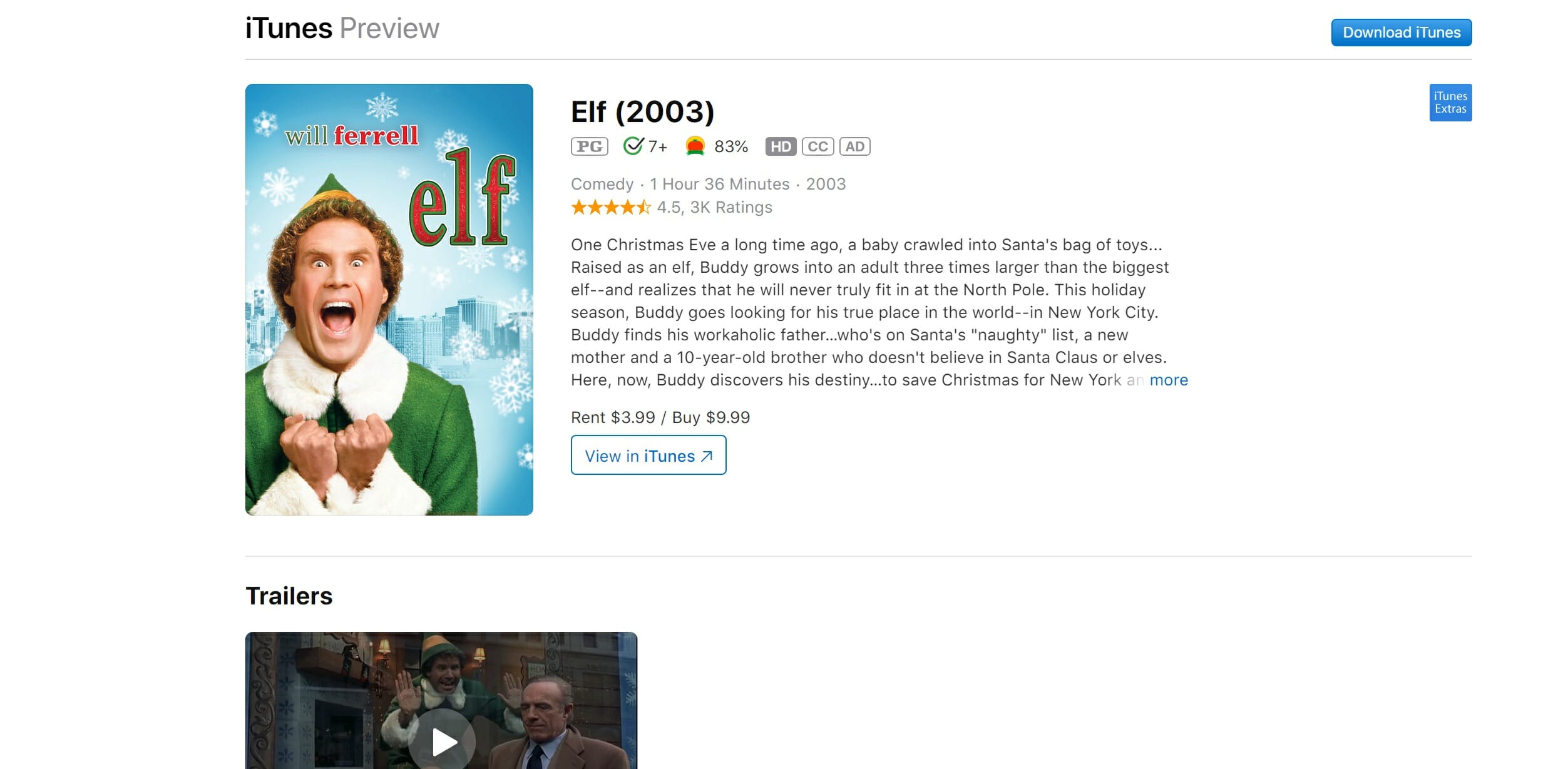 pix Where Can I Watch Elf the daily dot