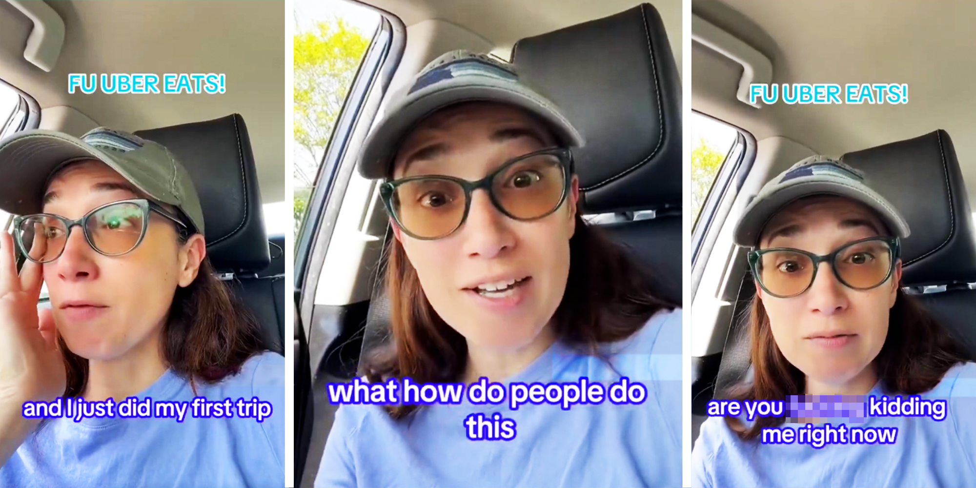 Uber Eats Driver S Tiktok Goes Viral After She Makes Only 8