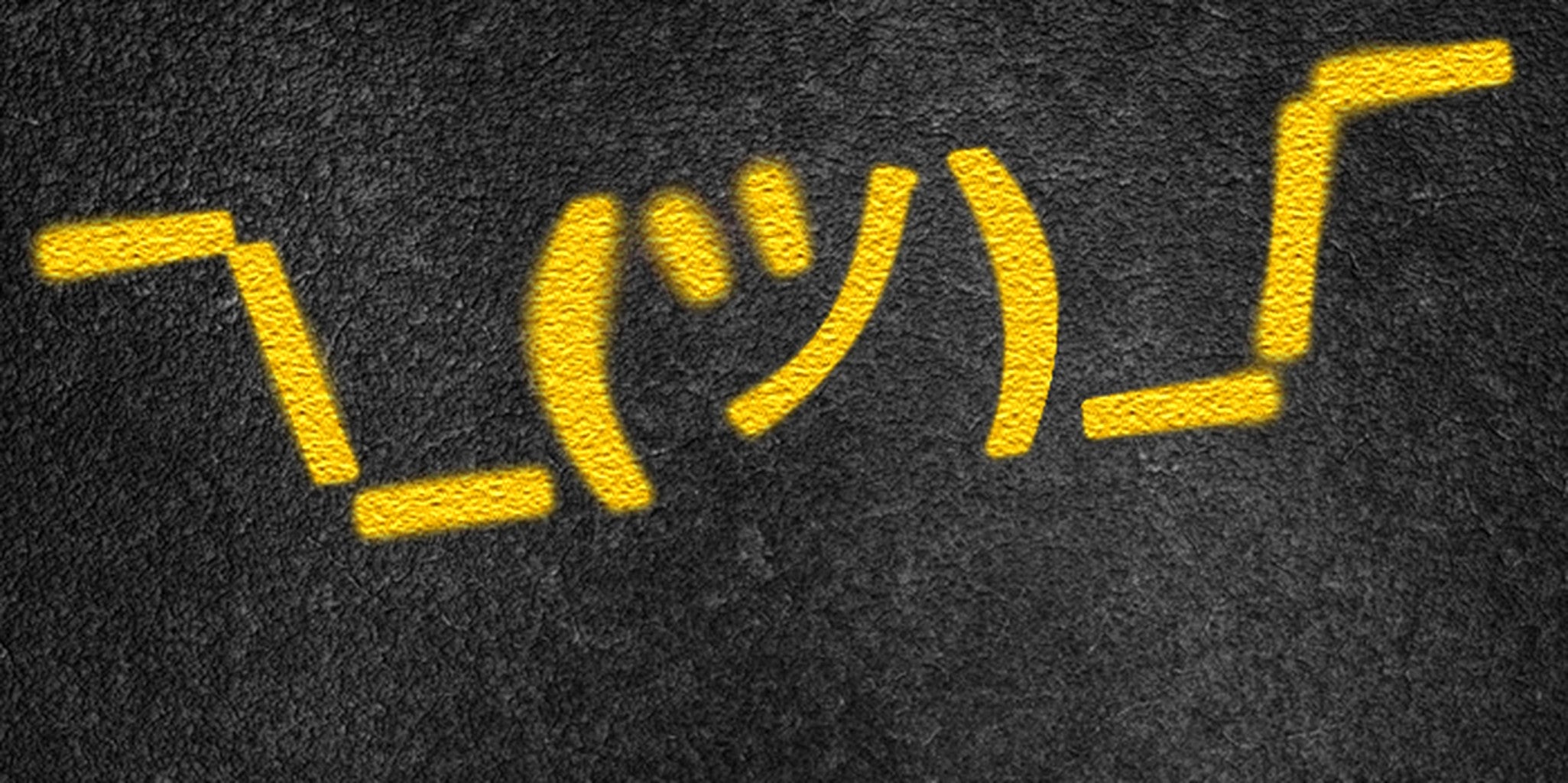 pic Shrug Ascii Characters how to type the shrug emoji in every