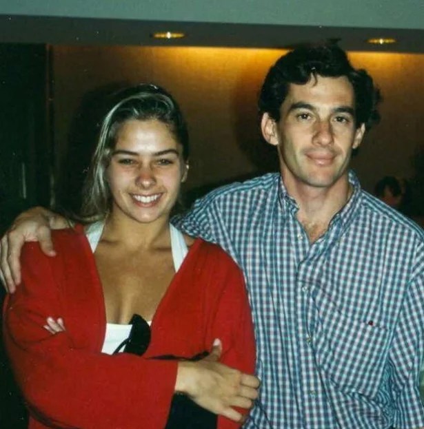 Adriane Galisteu e Ayrton Senna