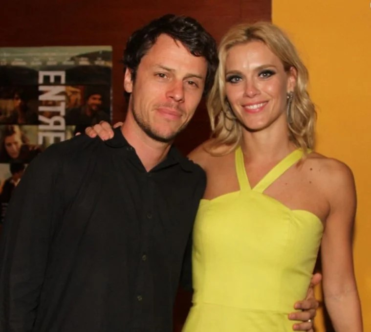 Carolina Dieckmann e Tiago Worcman