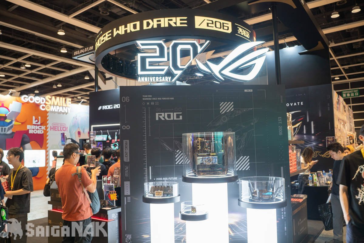 「ROG」ブース