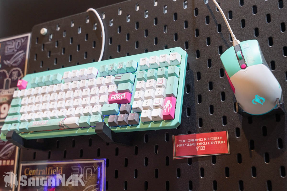 TUF Gaming K3 Gen II Hatsune Miku Edition