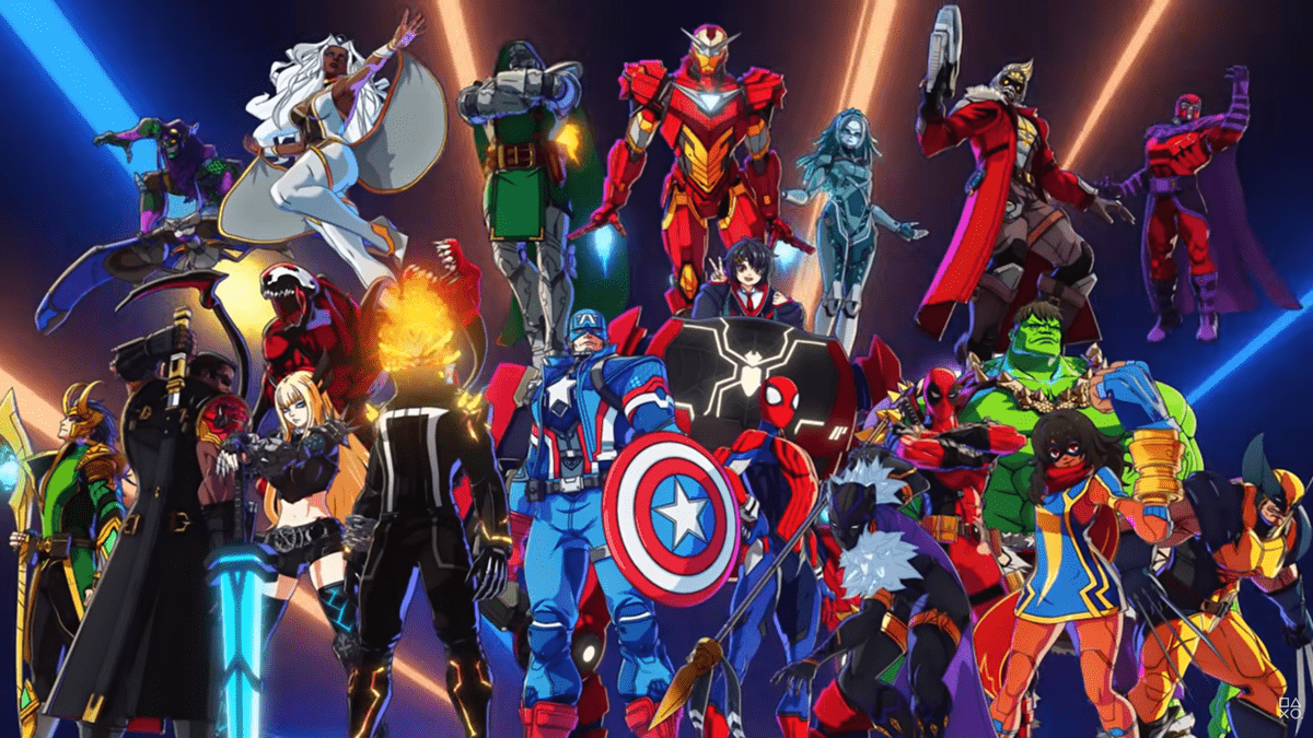 The 20 characters playable right at launch