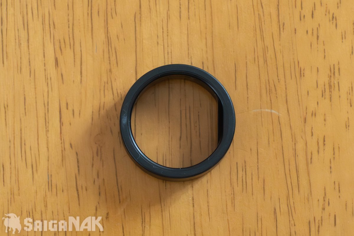 The inside is not perfectly round