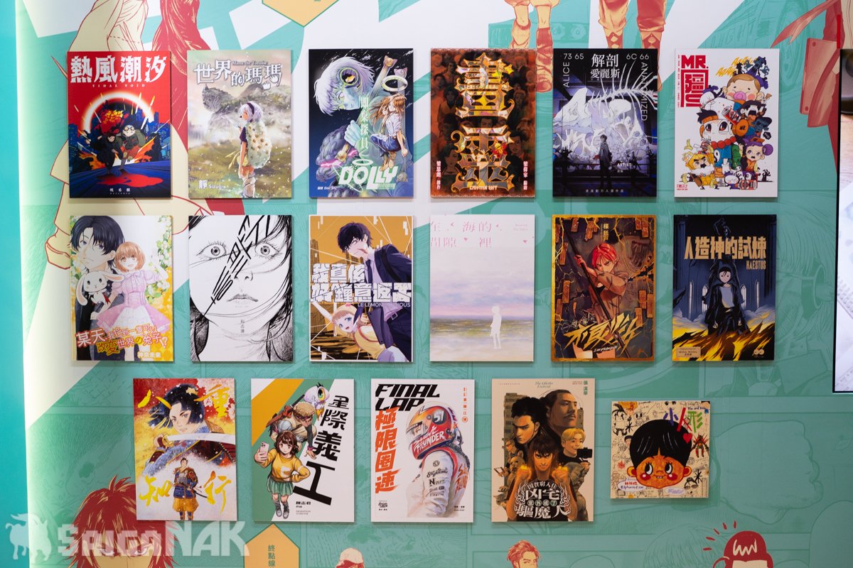 「HK Comics Support Programme」ブース
