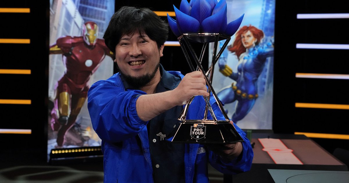Yuuki Ichikawa Wins Pro Tour Magic: The Gathering | Marvel Super Heroes! Takes Home $50,000 Prize