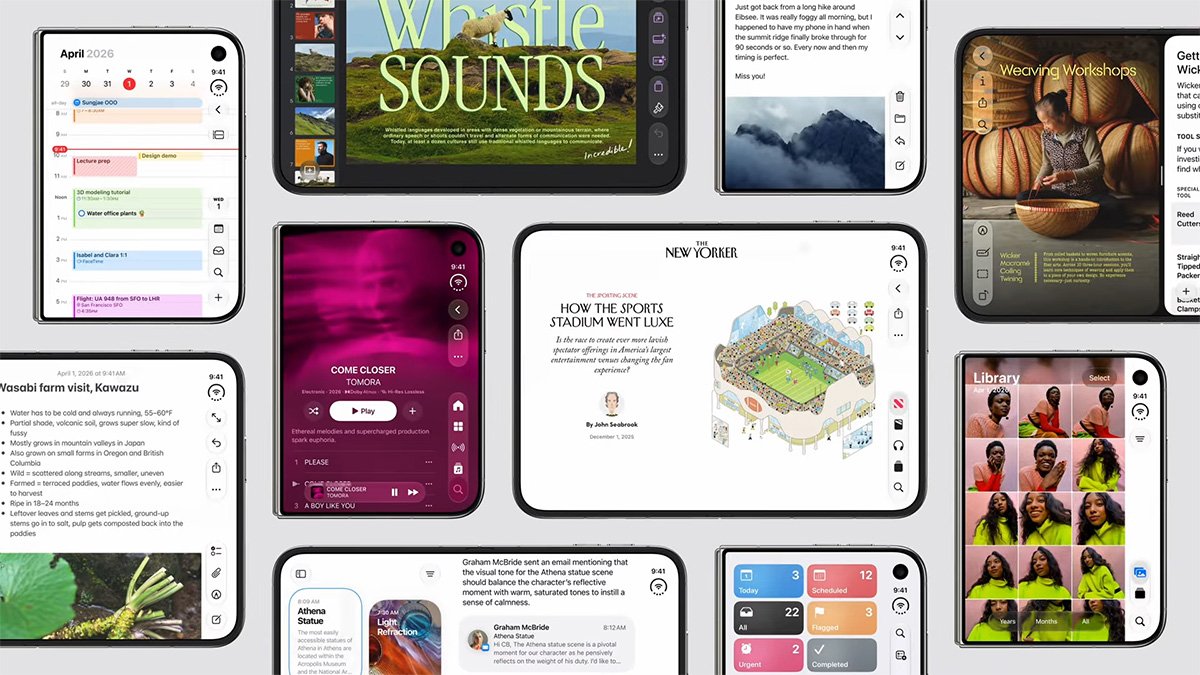 iPhone Duo向けに再設計されたiOS