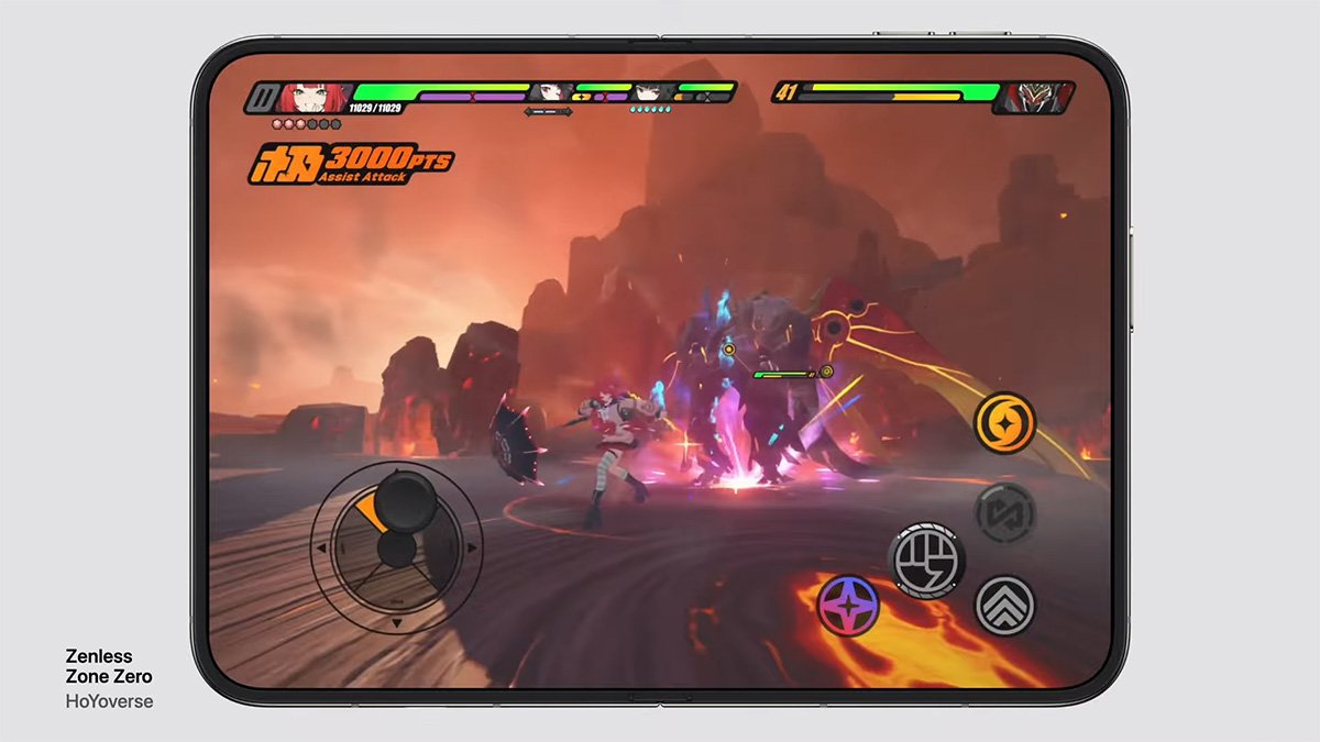 A20 Proチップとベイパーチャンバーの組み合わせで高負荷なゲームも安定して動作可能