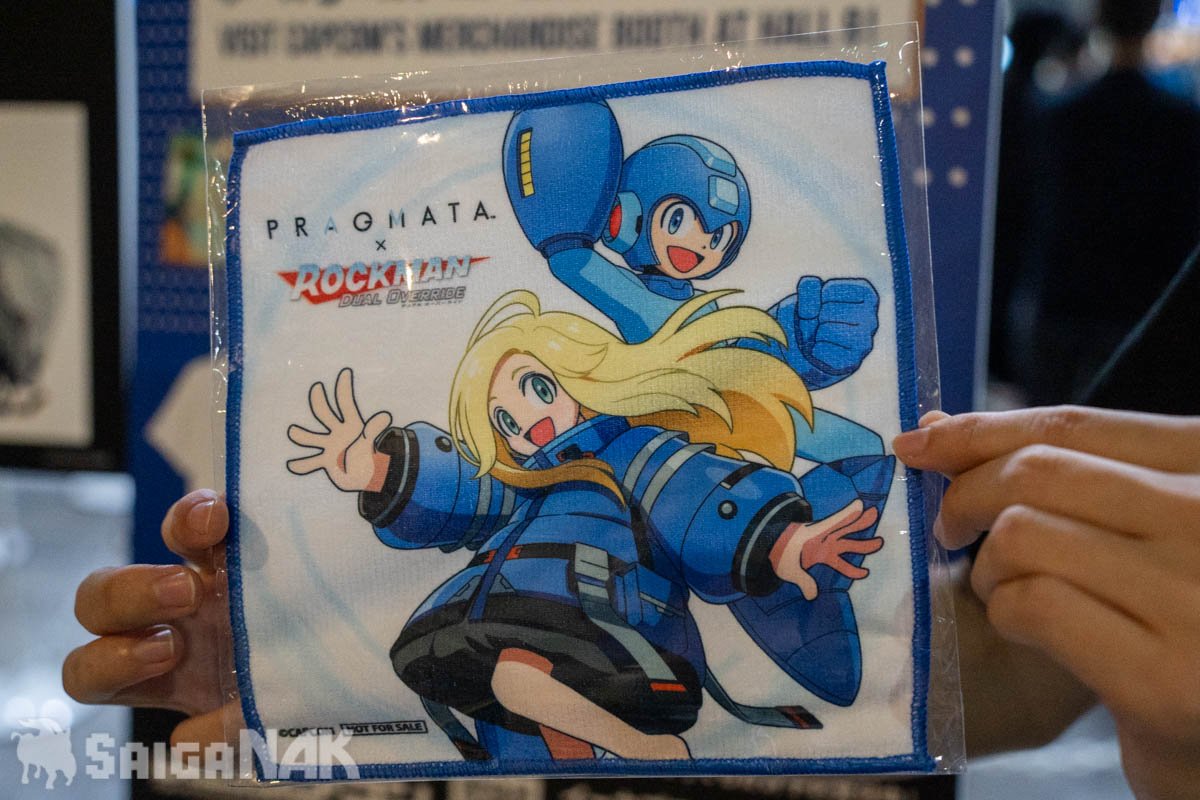 ロックマンコラボハンカチ