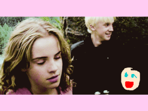 punches hermione malfoy scratch
