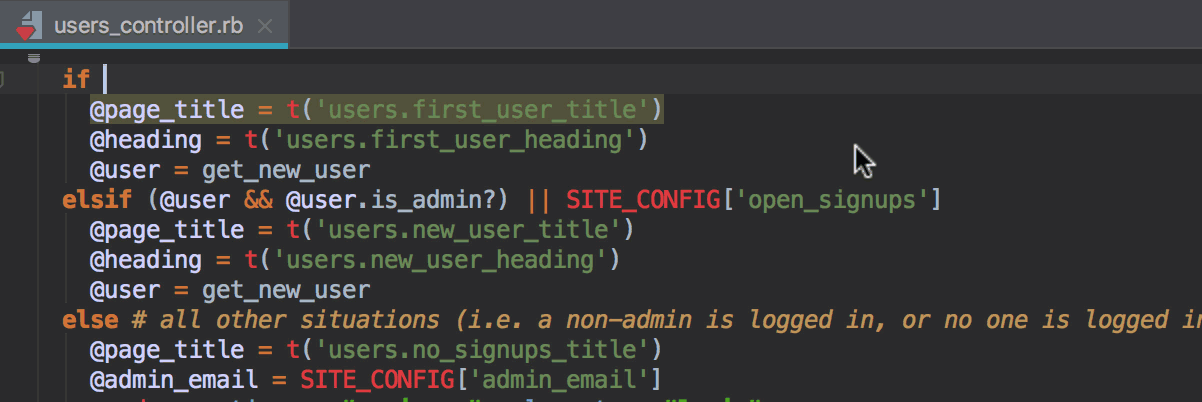 Rubymine Code Insight For Ruby And Rails Sitepoint