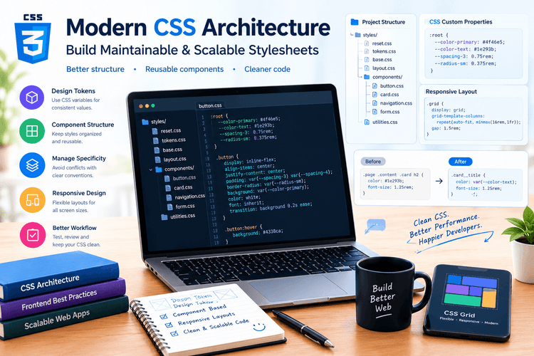 Designing Maintainable CSS Architecture: A Practical Guide to Scalable Stylesheets