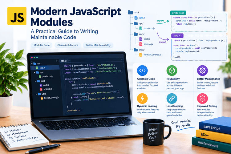 Modern JavaScript Modules: A Practical Guide to Writing Maintainable Code
