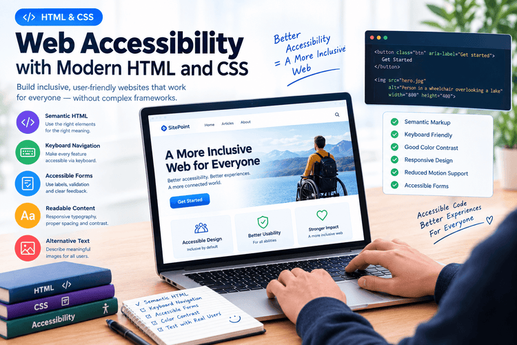 Building Accessible Web Interfaces With Modern HTML and CSS