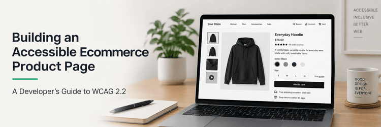 Building an Accessible Ecommerce Product Page with WCAG 2.2
