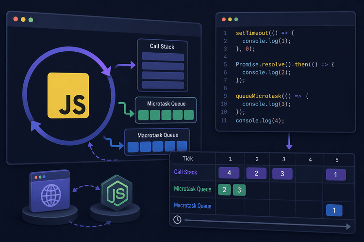 JavaScript Event Loop Explained: How to Trace Queues and Debug Async Code