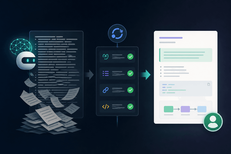 When AI-Generated Documentation Is Unreadable: A CI Playbook