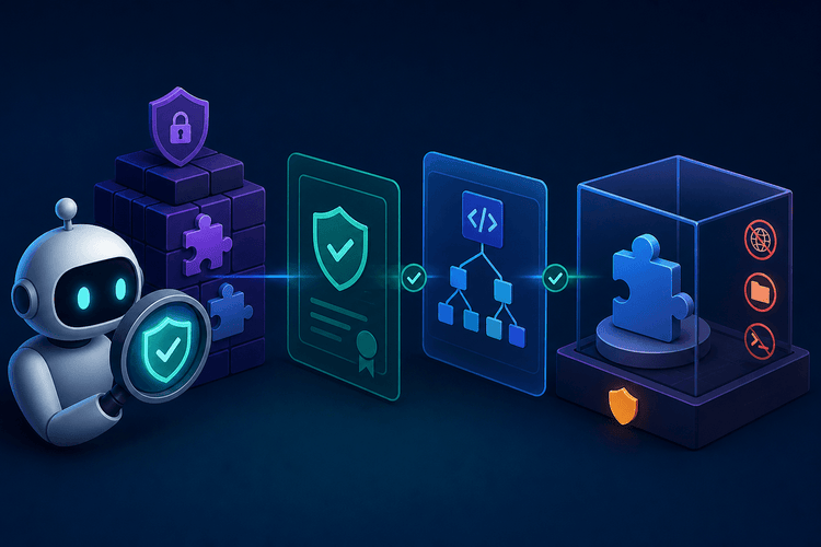 Securing AI Agent Extensions with Signed Registries and AST Gates