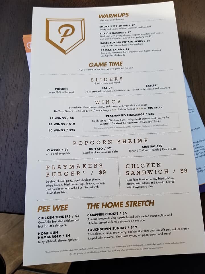 Review Of Playmakers Sports Bar And Arcade On Navigator Of