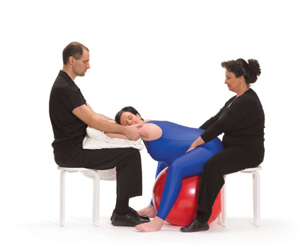 Set De 2 Balles De Fitness Et Pilates - 65 Cm + 22 Cm - Avec Pompe à Air - Yoga, Grossesse, Rééducation - 10
