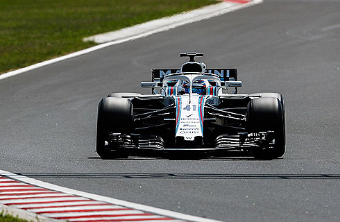Williams F1 Hungaroring Test 31 07 2018 Day One