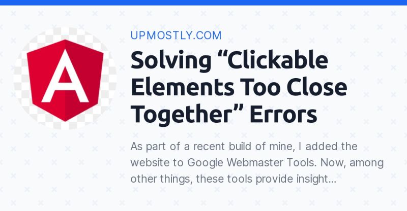 How To Fix Clickable Elements Too Close Together Error - High Quality Full HD Nature Images | Free Download