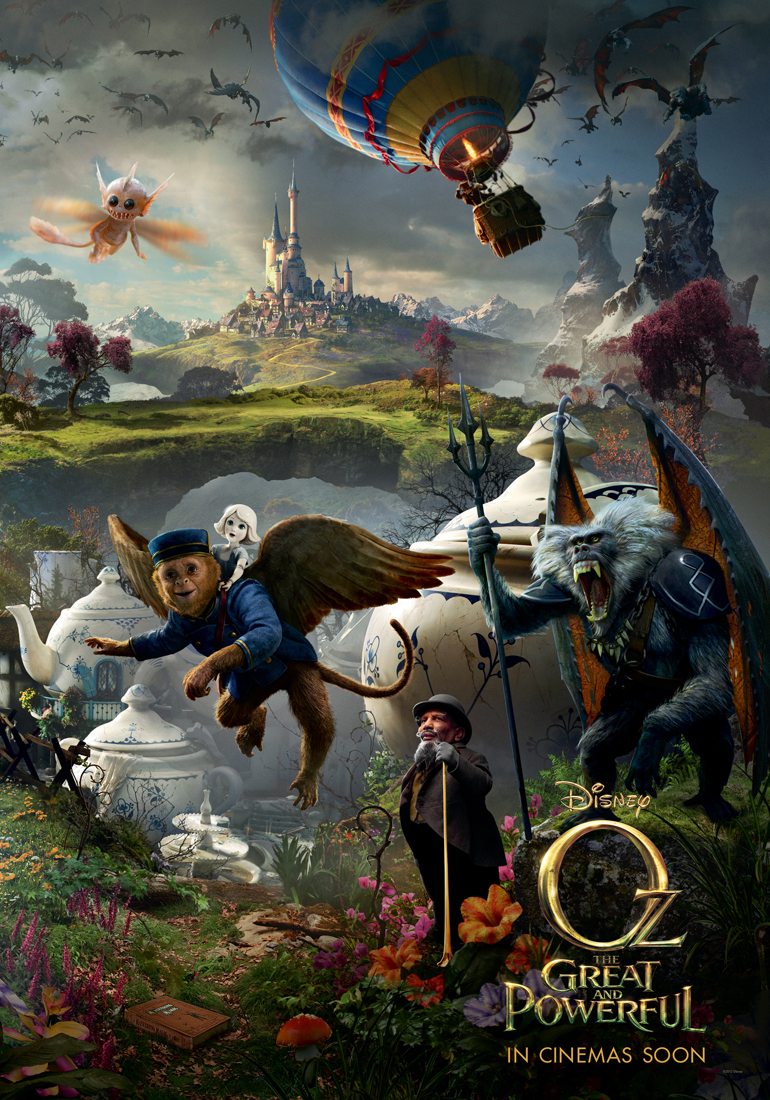 Oz the great and powerful new posters