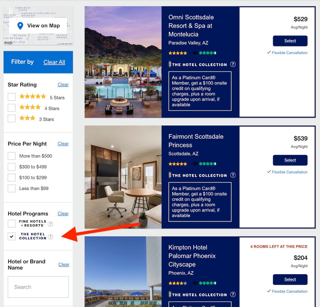 Amex Hotel Collection Guide [2021] UponArriving