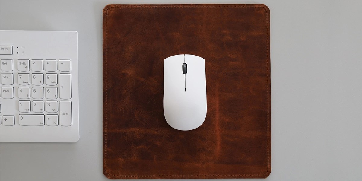 leather mouse pads