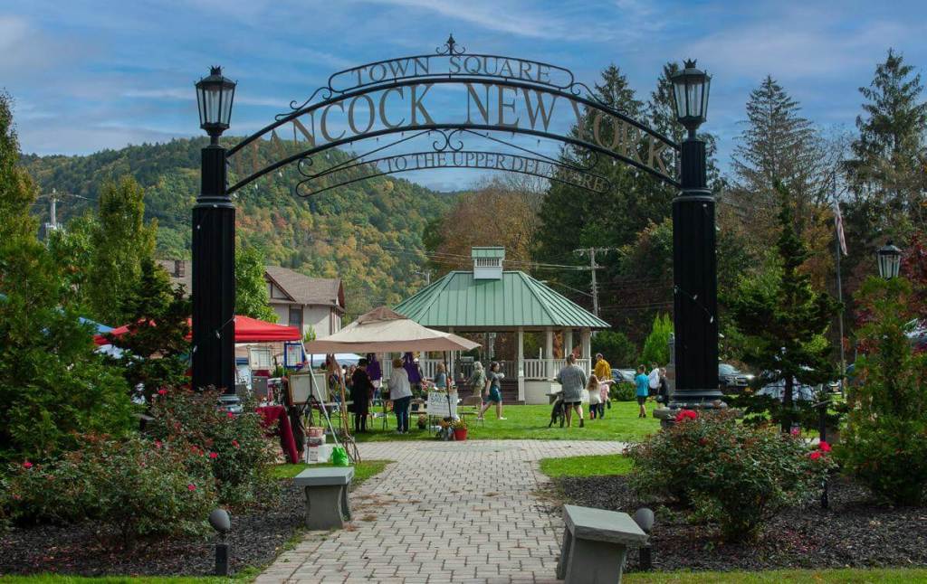 The Hancock, NY Town Green