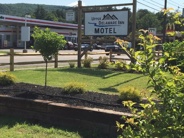Sign at Upper Delaware Inn