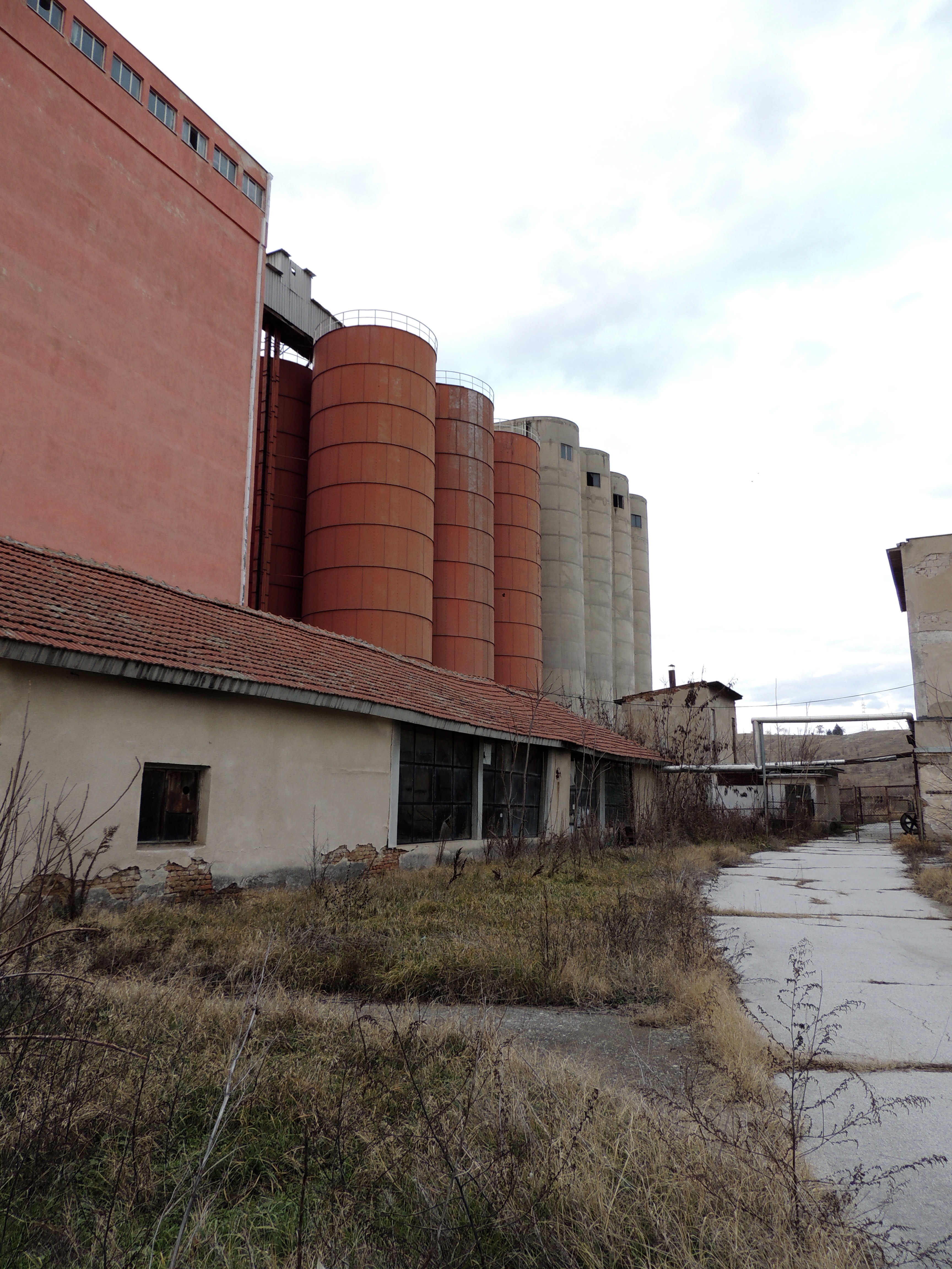 Old printing and cardboard factory next door to the old bread factory