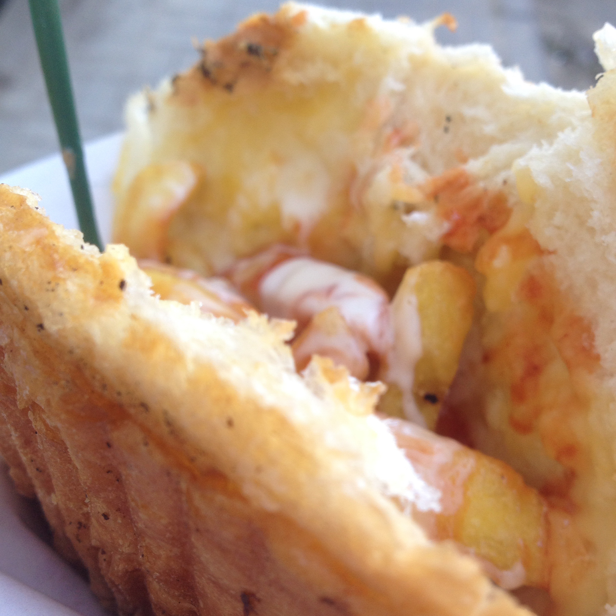 This toast is from another toast place because Milefka was closed, but you get the idea