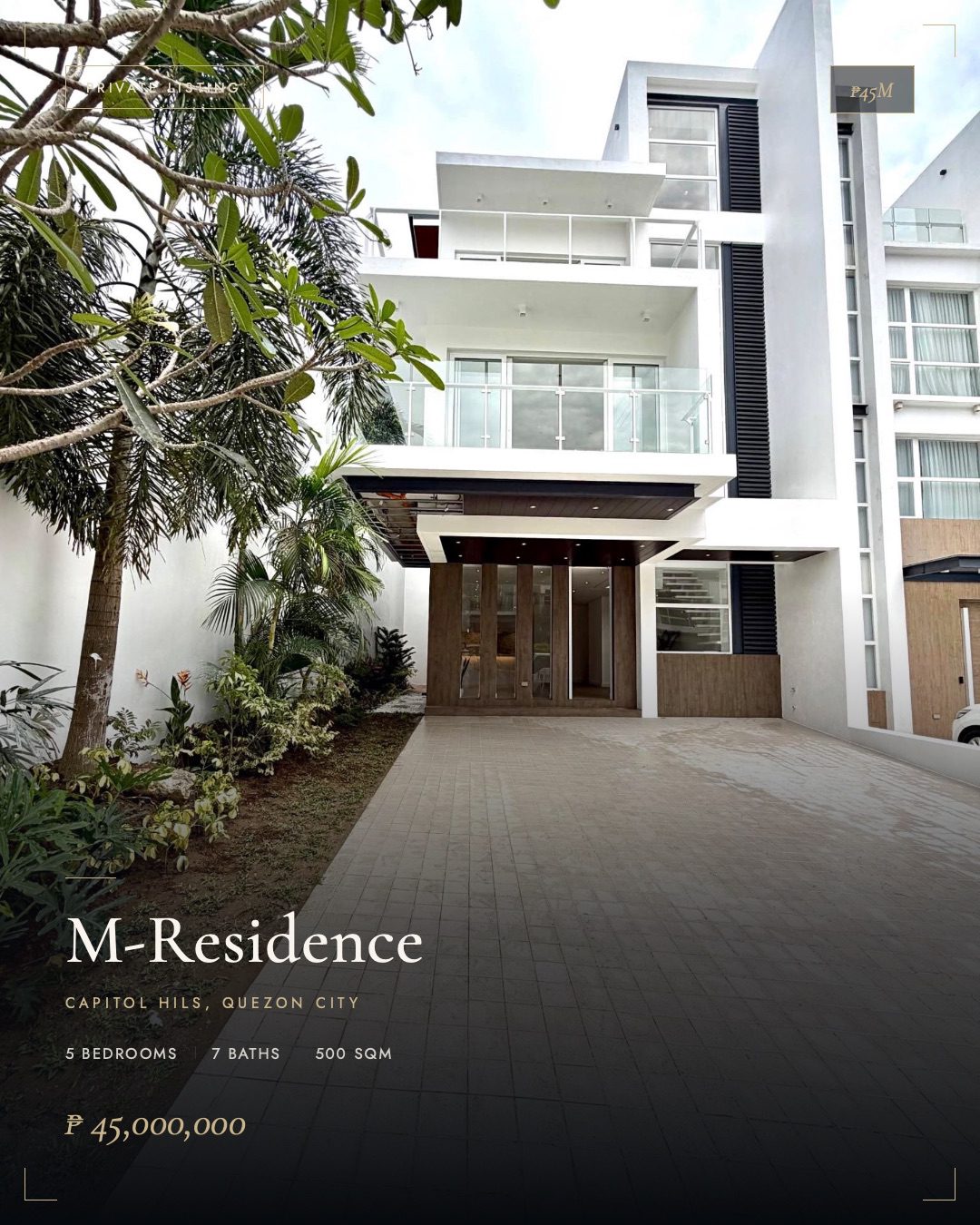 5-Bedroom House for Sale at M-Residences in Capitol Hills, QC