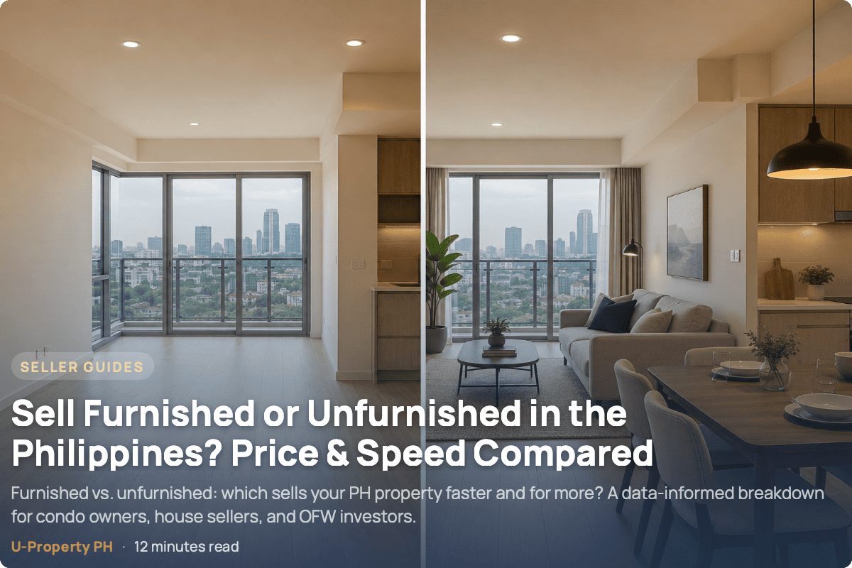 Sell Furnished or Unfurnished in the Philippines? Price & Speed Compared