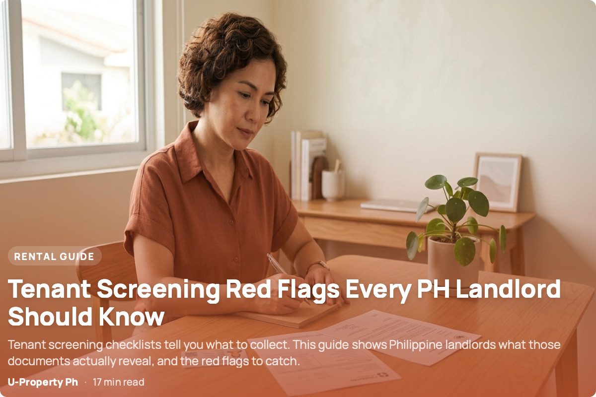 How to Screen Tenants Properly: Red Flags Philippine Landlords Should Know