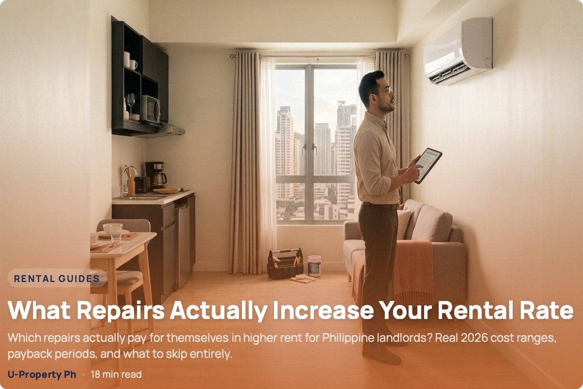 What Repairs Actually Increase Your Rental Rate in the Philippines 
