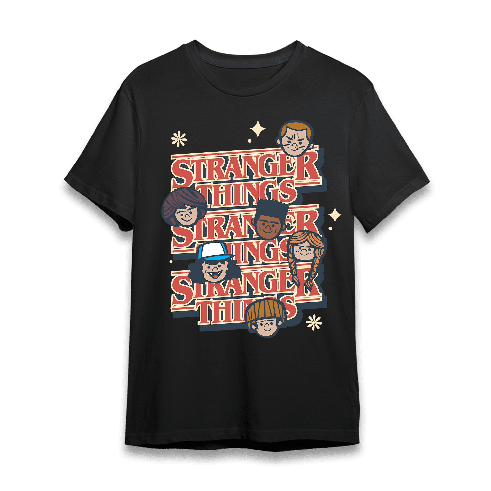 Camiseta Stranger Things Friends