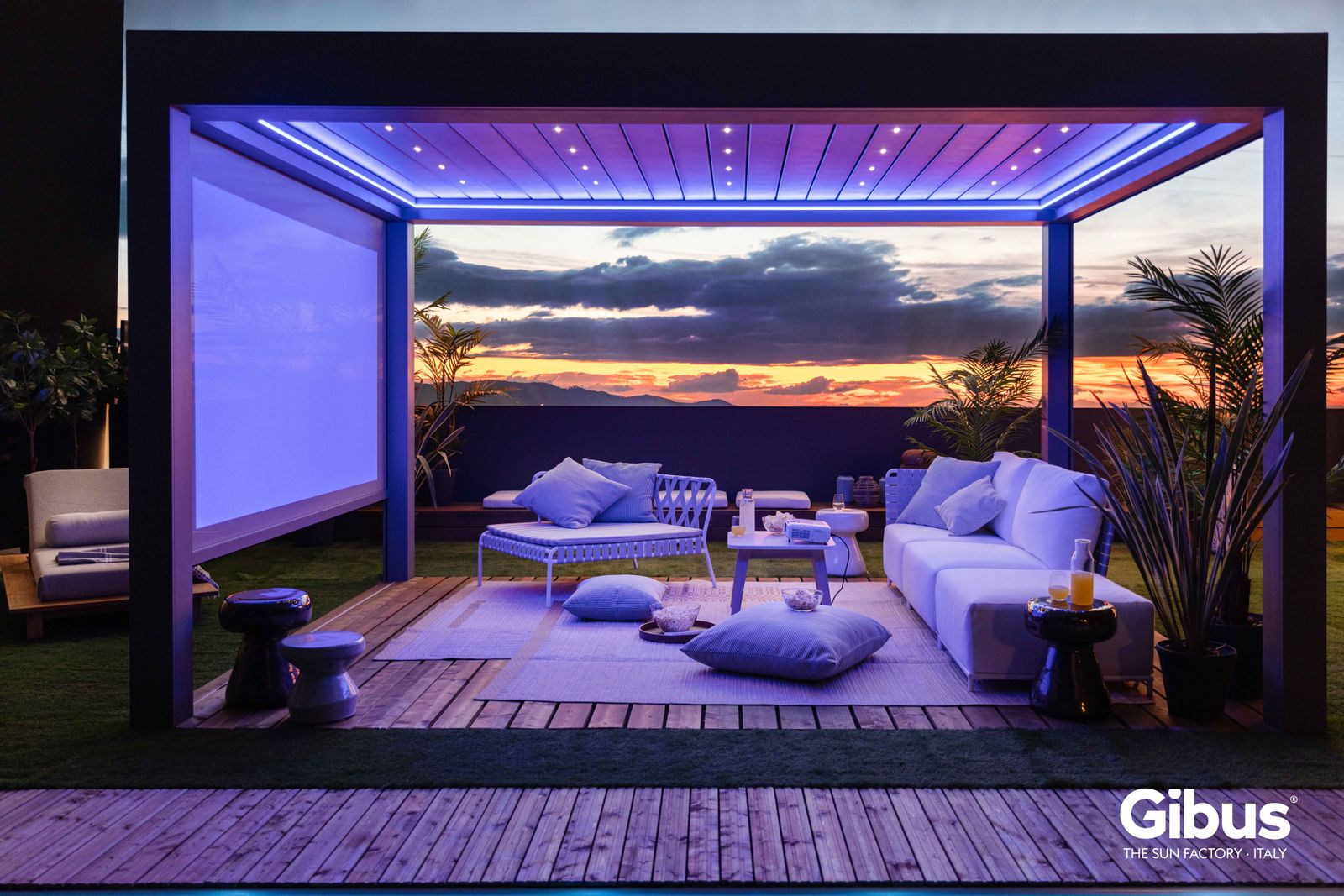 Gibus - speelse RGB verlichting zorgt voor een echte eye-catcher 