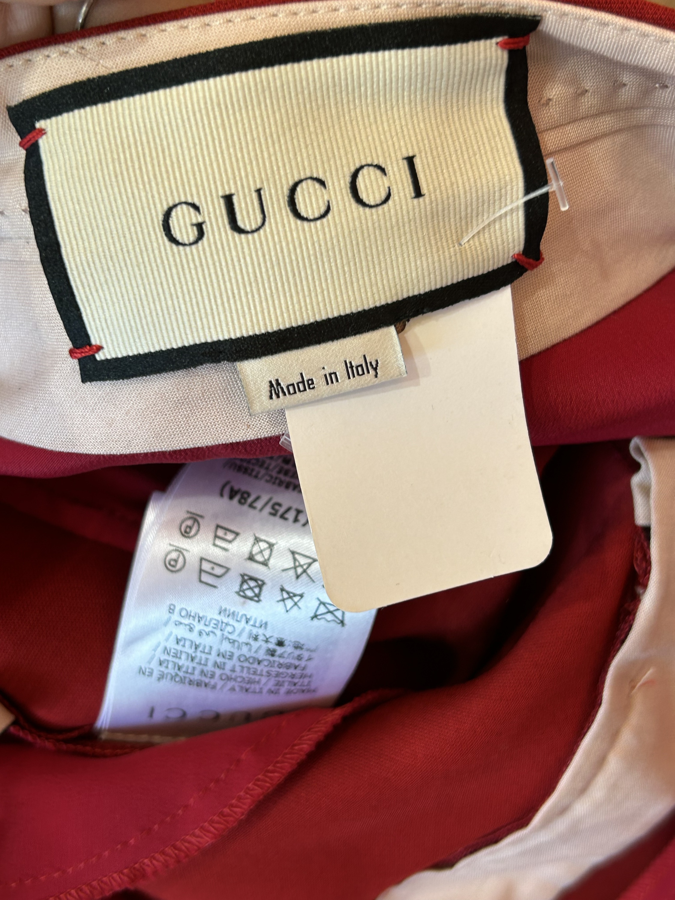 Gucci Cady Crepe trousers size 46/US 10 $1300 – Urban