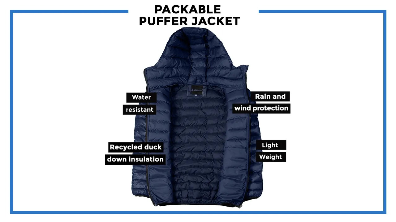 Packable Puffer Jackets